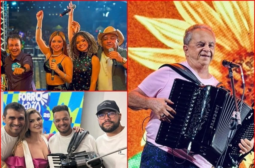 Imagem Flávio José, Mastruz com Leite, Ranniery Gomes e Gitana Pimentel