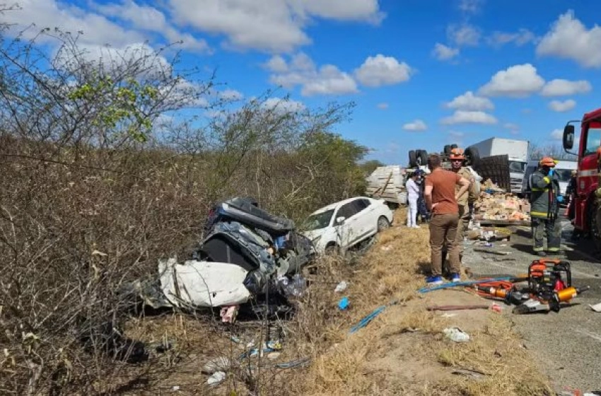 Imagem Tragédia ocorrida na BR-230 em novembro de 2025