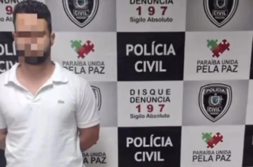 Imagem Homem preso pela Delegacia de Repressão ao Crime Organizado 