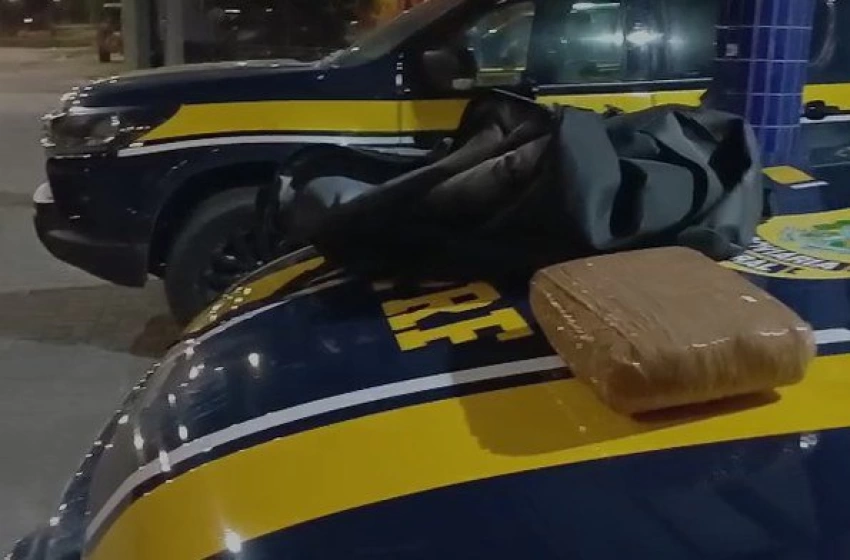 Imagem Entorpecente apreendido pela PRF na Paraíba 