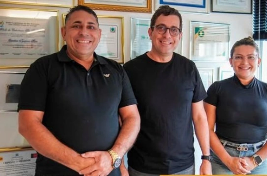 Imagem João Neto, Gervásio Maia e Valéria Rita 