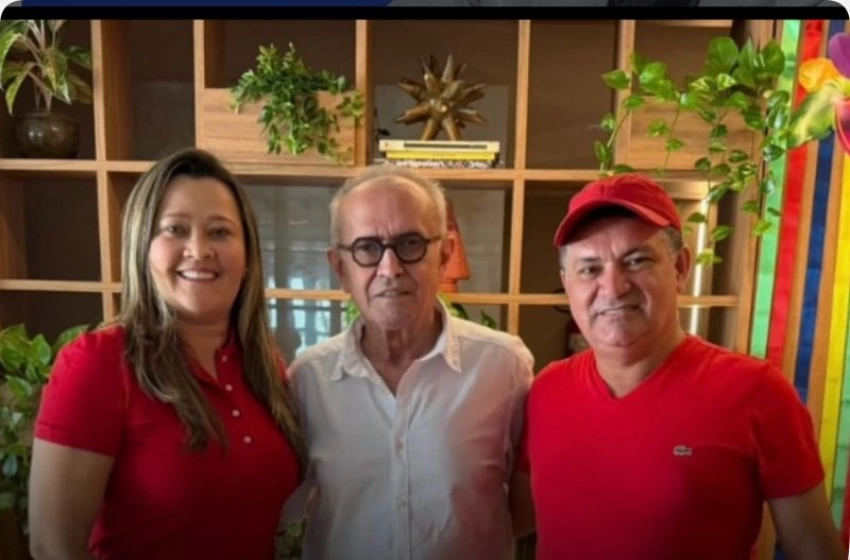 Imagem Larucia, Cicero, e Luiz Claudino 