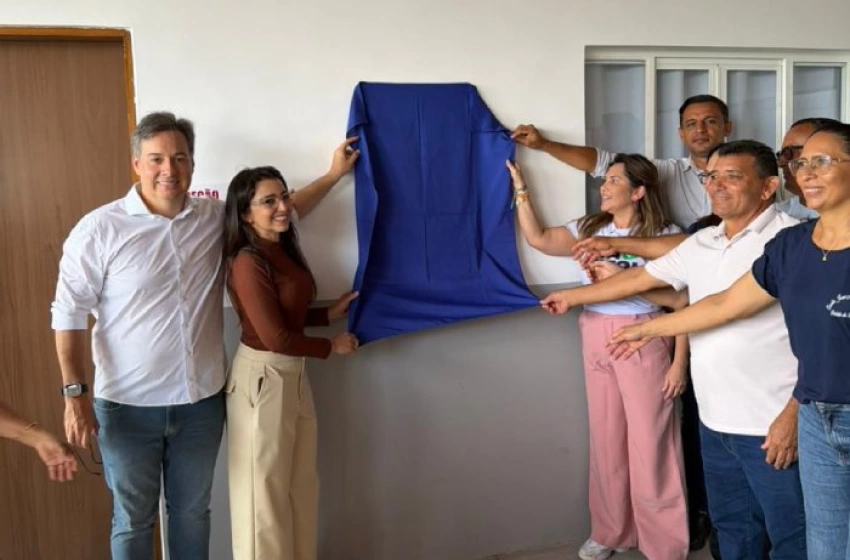 Imagem Inauguração de escola no distrito de Engenheiro Ávidos, em Cajazeiras