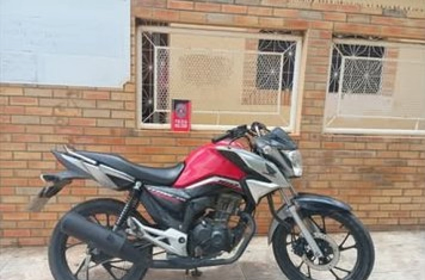 Imagem Motocicleta recuperada em ação da Polícia Militar