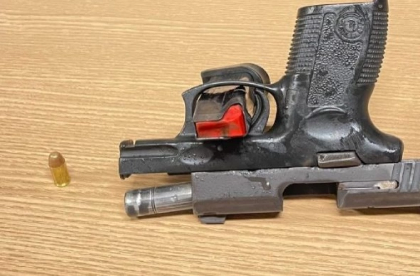 Imagem Arma de fogo apreendida em ação da PM