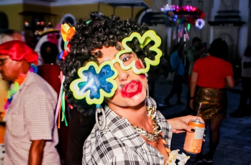 Imagem Foliões do Bloco Cafuçu