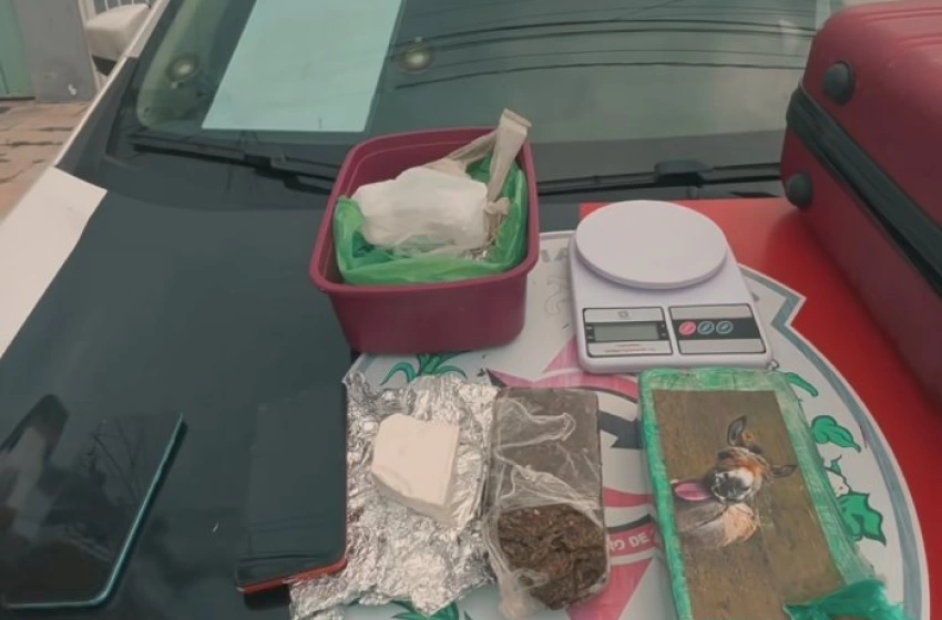 Imagem Prisão de mulher por tráfico de drogas