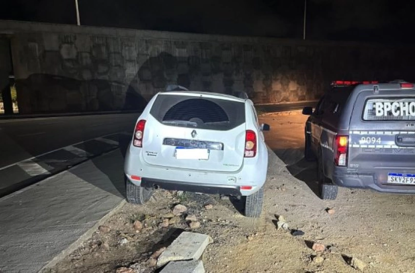 Imagem Veículo recuperado pela PM na Paraíba