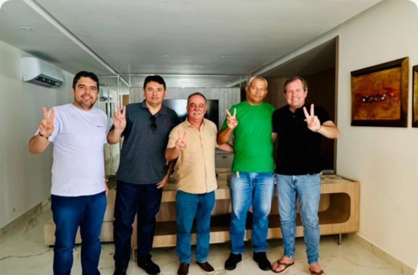 Imagem Inácio Falcão com Fábio Tyrone