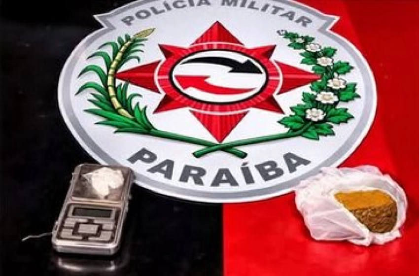 Imagem Material apreendido em ação da Polícia Militar
