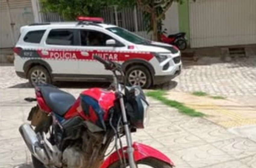 Imagem Motocicleta recuperada em ação da Polícia Militar