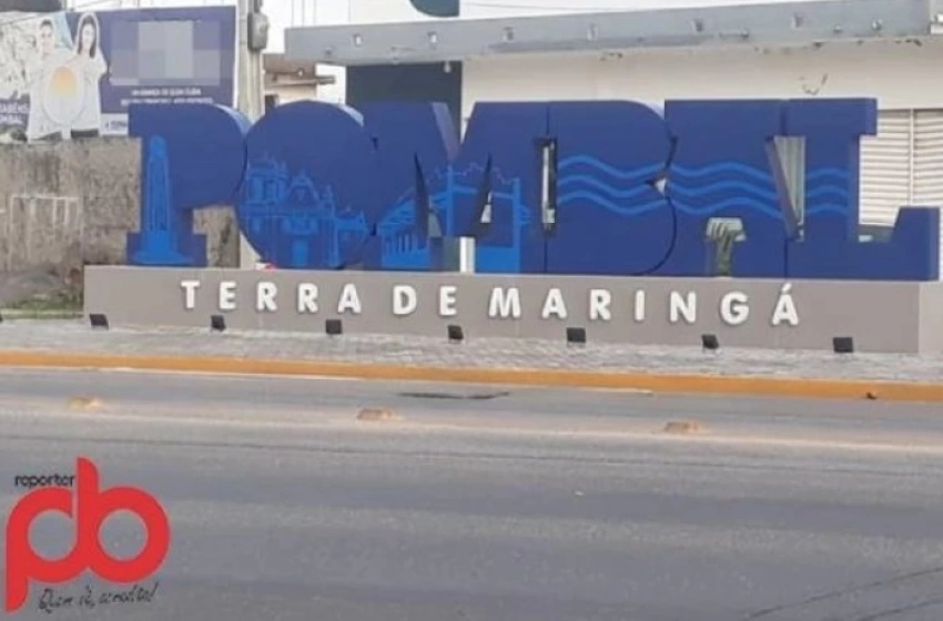 Imagem Letreiro com o nome Pombal 