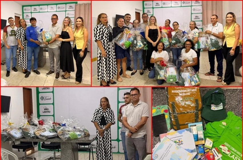 Imagem Entrega de novos kits de trabalho