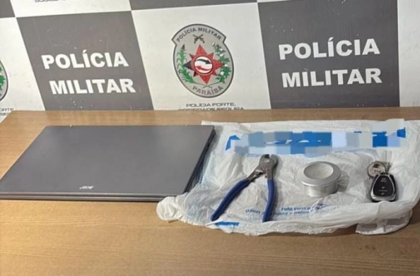 Imagem Polícia militar prende casal que furtou loja na Paraíba e tentou fugir para Pernambuco