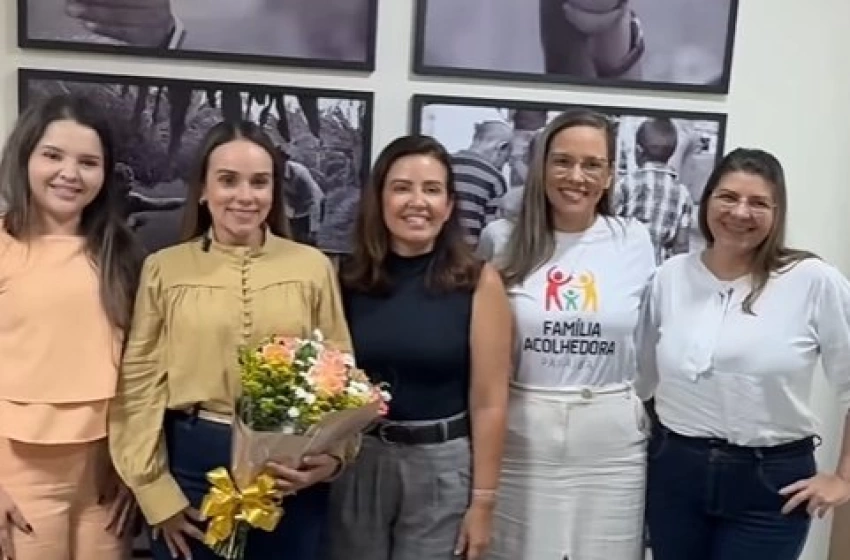 Imagem Pollyanna Werton recebe segunda-dama e reforça compromisso com políticas sociais na Paraíba