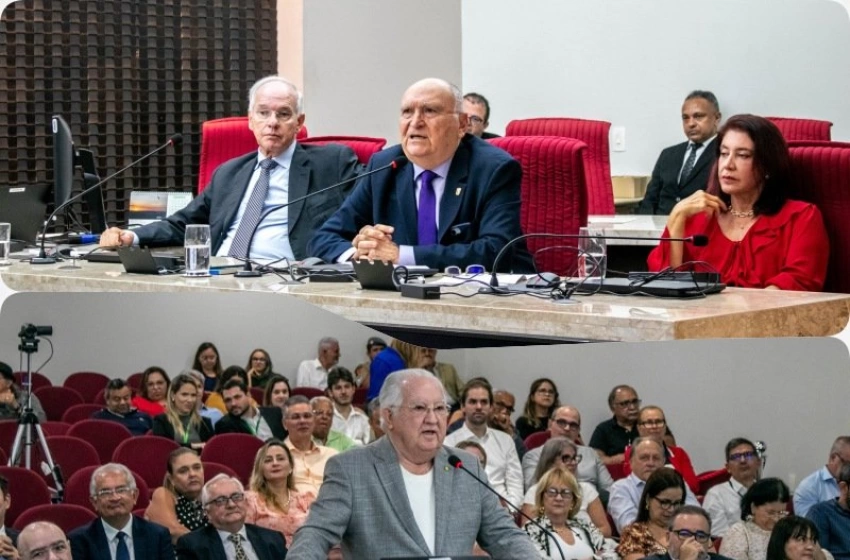 Imagem Conselheiro, Nominando Diniz se despede do TCE