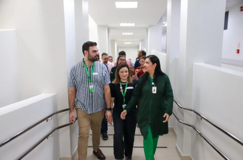 Imagem Hospital da Mulher avança na implantação de serviço de transplantes de rins e fígado e Central de Transplantes avalia estrutura