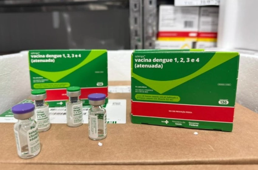 Imagem Vacinação contra dengue para trabalhadores da Atenção Primária