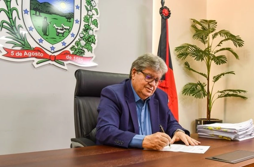 Imagem Governador da Paraíba João Azevêdo 