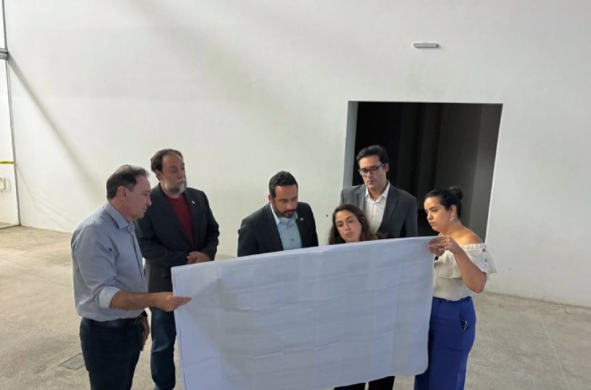 Imagem Visita do MCTI para acompanhar implantação do Ciquanta