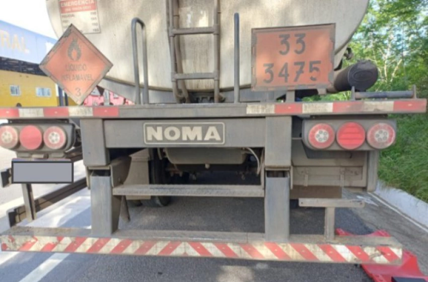 Imagem Apreensão de semirreboque com chassi adulterado e placas clonadas