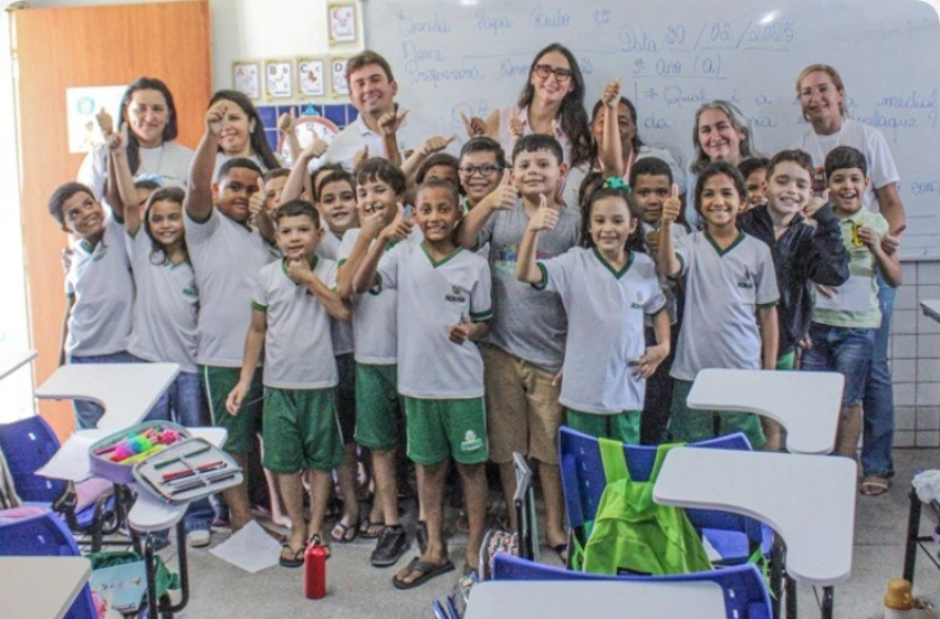 Imagem Alunos da rede municipal