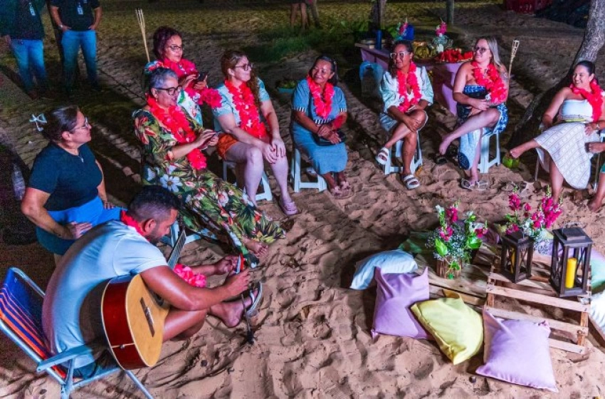 Imagem Casa da Gestante promove luau e fortalece política de humanização do Hospital da Mulher D. Creuza Pires