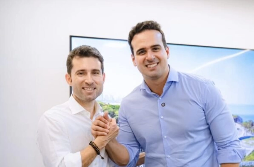 Imagem Deputado Michel Henrique e o vice-governador Lucas Ribeiro