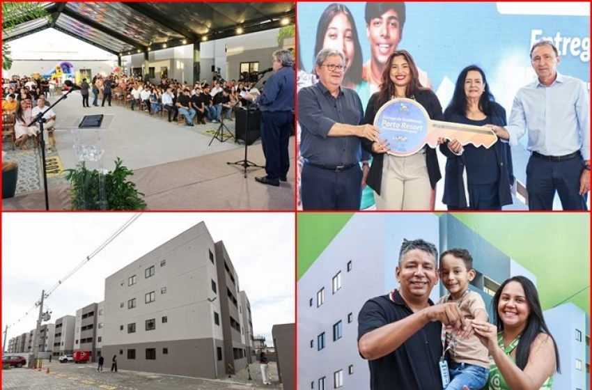 Imagem Entrega de 96 unidades habitacionais do Residencial Porto Resort
