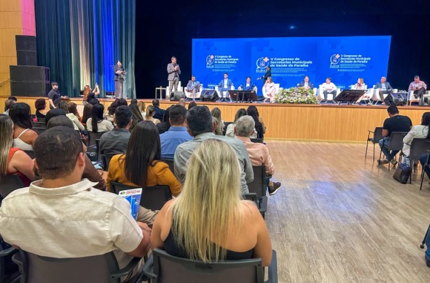 Imagem V Congresso de Secretarias Municipais de Saúde da Paraíba