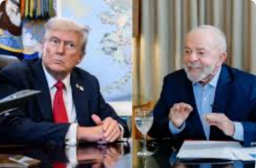 Imagem Trump e Lula