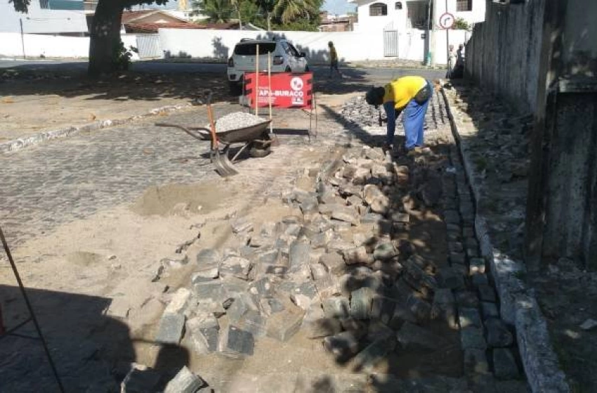 Imagem Operação Tapa-buraco em João Pessoa