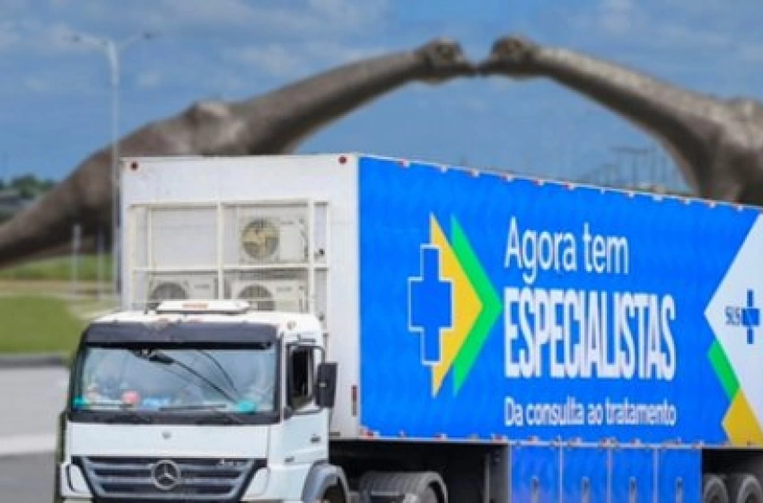 Imagem Unidade móvel do programa federal “Agora Tem Especialista”