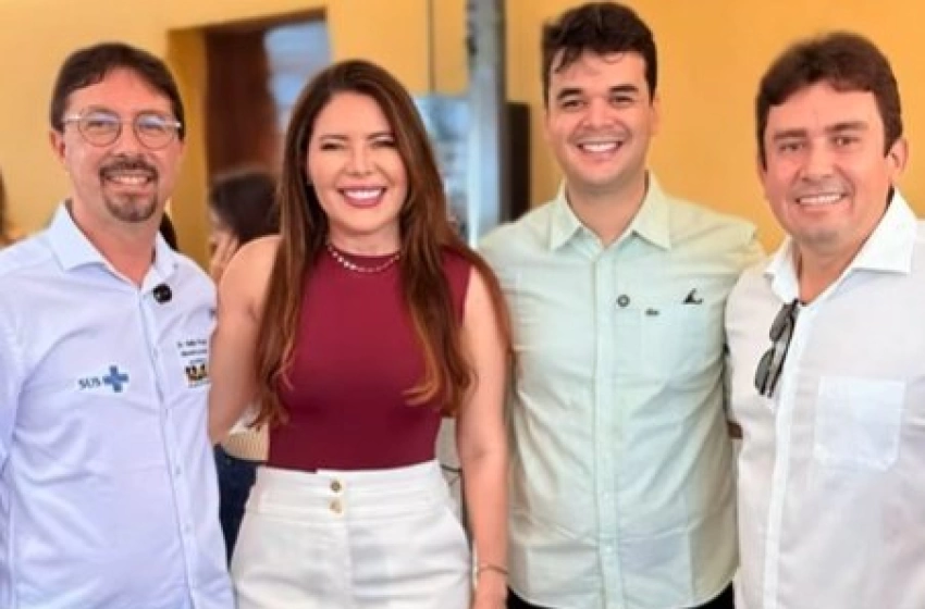 Imagem Amanda Silveira participa do lançamento das carretas de exames de imagem em Sousa