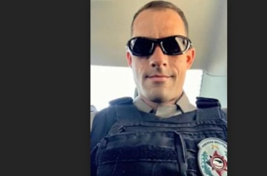 Imagem Cabo César, policial militar