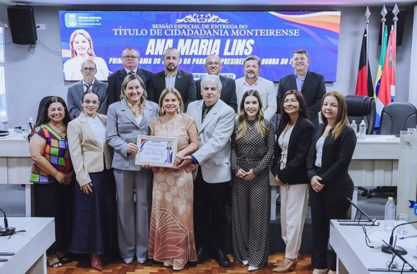 Imagem Primeira-dama recebe Título de Cidadã de Monteiro e agradece honraria a todos que contribuem com o artesanato