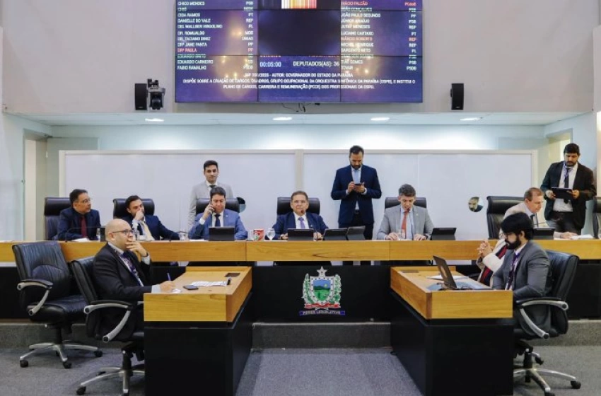 Imagem Sessão da Assembleia Legislativa da Paraíba (ALPB)