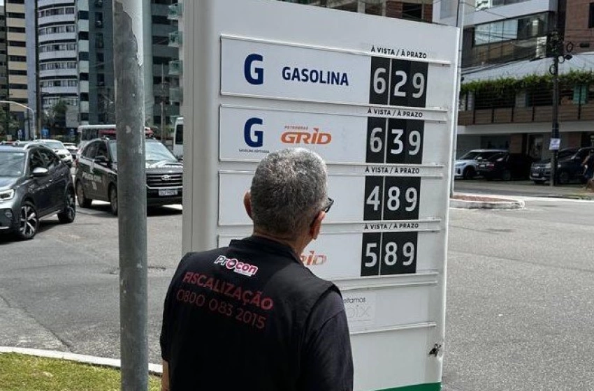 Imagem Autuação de 13 distribuidoras de combustíveis, em JP