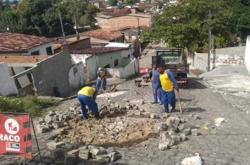 Imagem Operação Tapa-buraco em João Pessoa