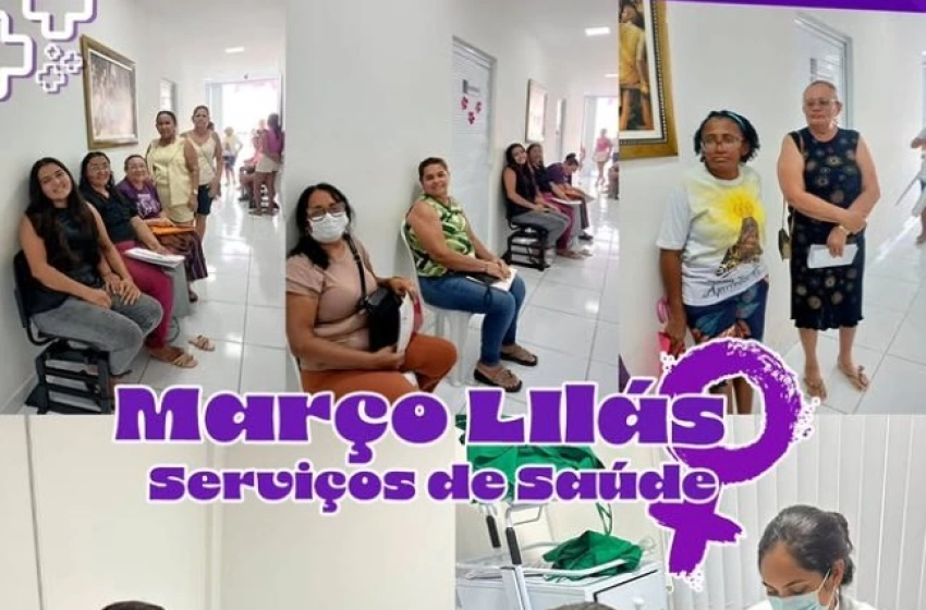 Imagem Março Lilás reforça ações de prevenção à saúde da mulher em Aparecida