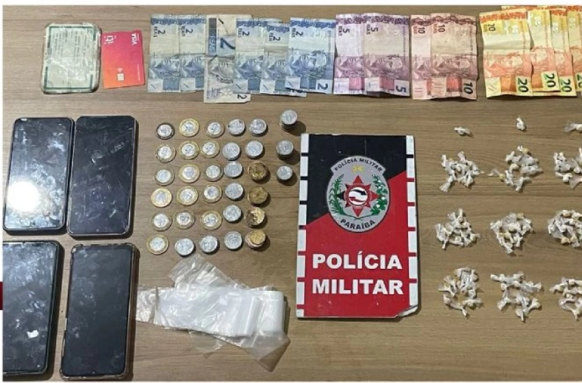 Imagem Droga apreendida em ação da Polícia Militar