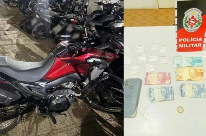 Imagem Prisão de homem por tráfico de drogas