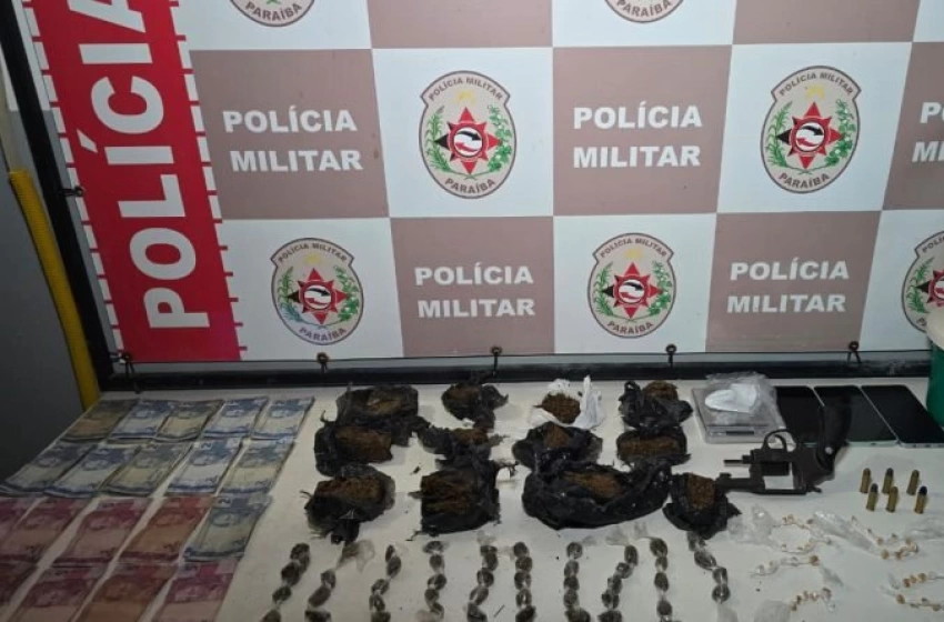 Imagem Drogas apreendidas pela polícia militar em Itabaiana 