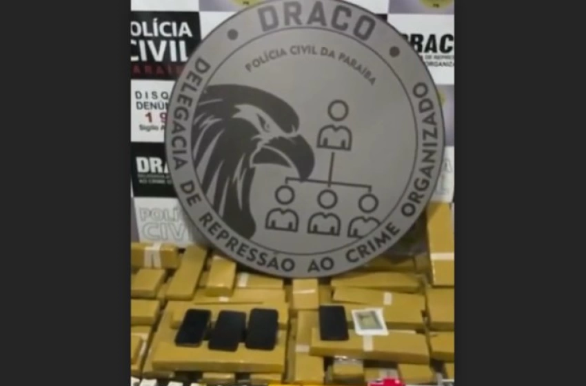 Imagem Apreensão de drogas e produtos contrabandeados