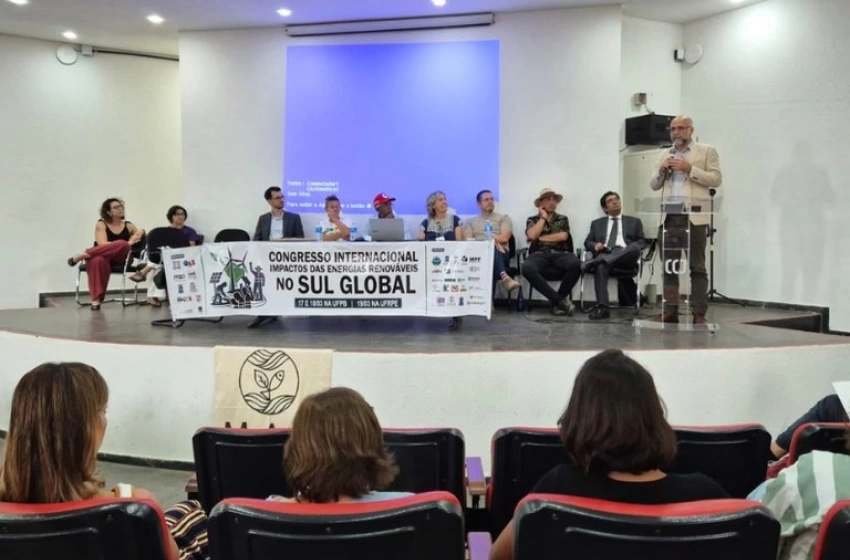 Imagem MPF discute impactos das energias renováveis no Sul Global em congresso internacional