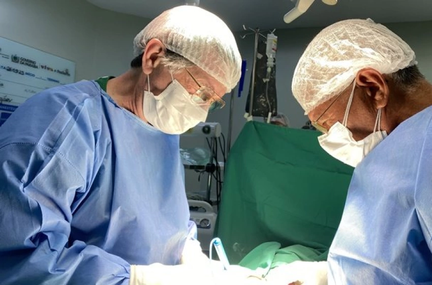 Imagem Doação de órgãos registrado pela Central de Transplante 