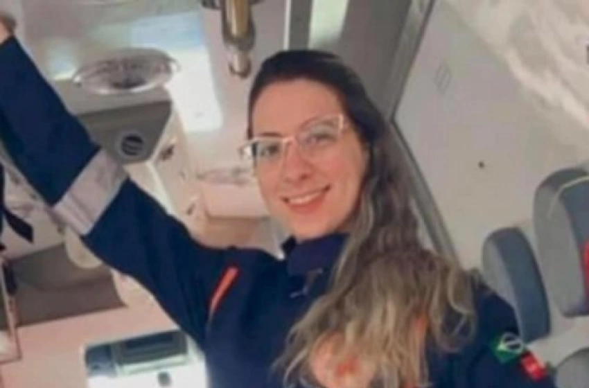 Imagem Enfermeira Kamila Gomes Martins, de 31 anos