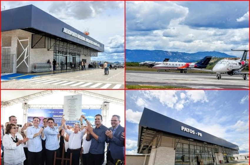 Imagem Entrega de aeroporto de Patos