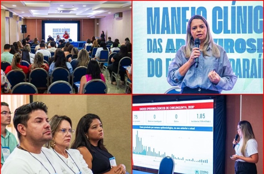 Imagem Capacitação com cerca de 80 profissionais de saúde