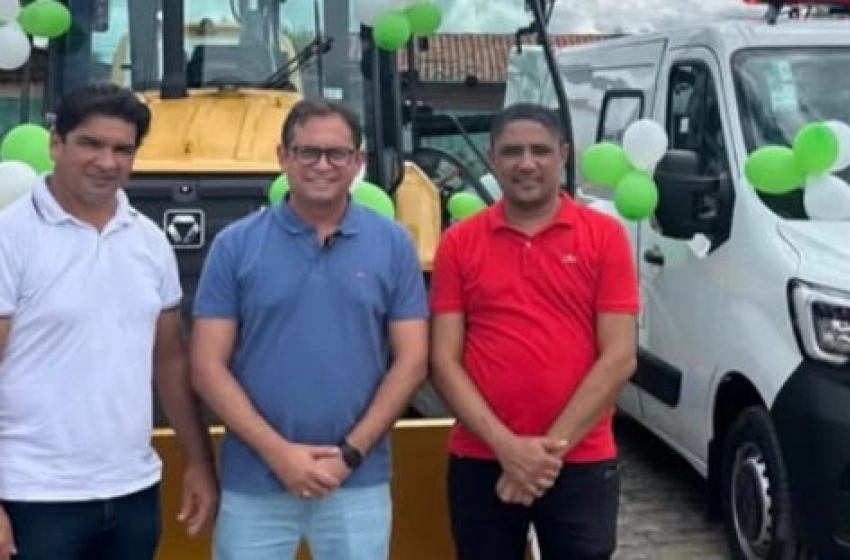 Imagem Entrega de novos veículos para Saúde e Infraestrutura de Lastro